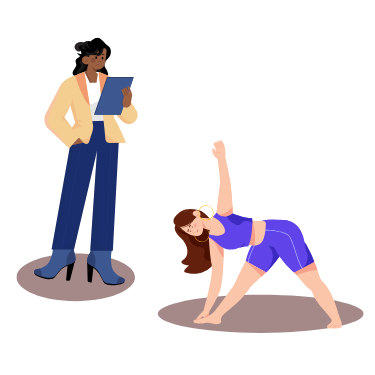 Guided sessions by trained instructors